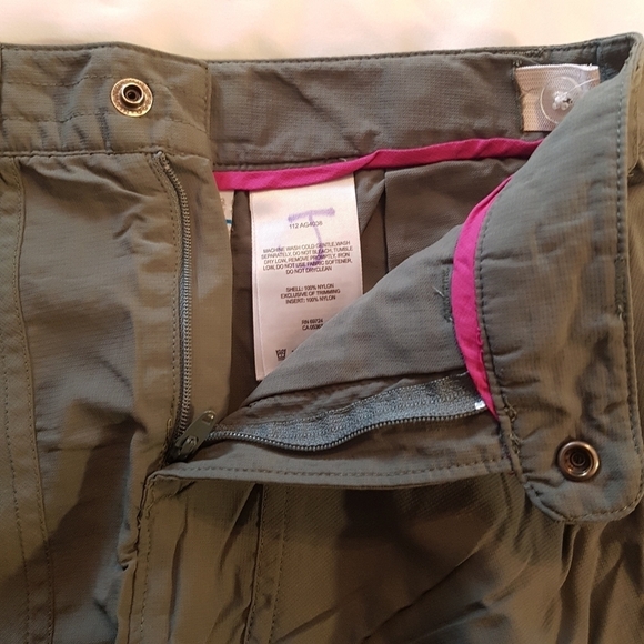 Columbia girls size 7-8 skirt with modesty shorts under green - Picture 4 of 8